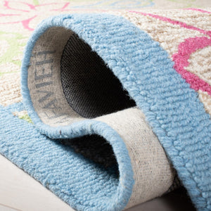 Safavieh Sfk362 Hand Tufted 80% Wool and 20% Cotton Rug SFK362A-3