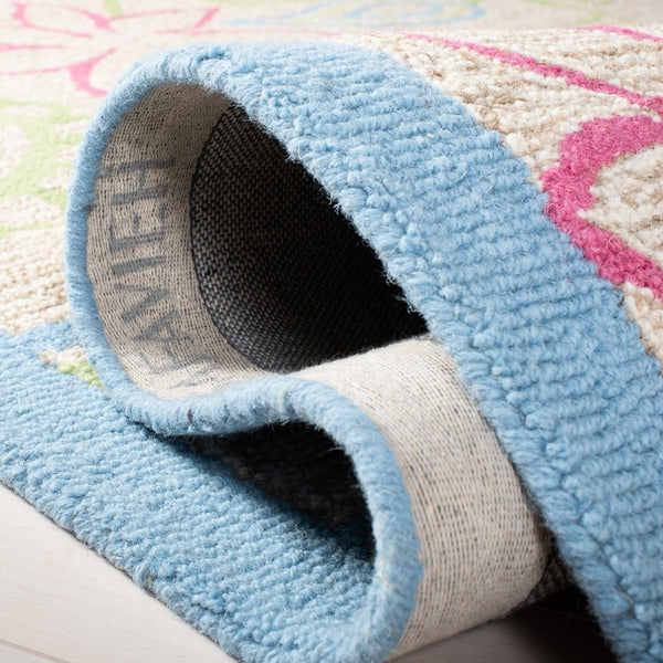 Safavieh Sfk362 Hand Tufted 80% Wool and 20% Cotton Rug SFK362A-3