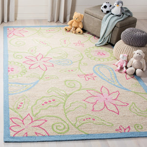 Safavieh Sfk362 Hand Tufted 80% Wool and 20% Cotton Rug SFK362A-3