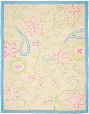 Safavieh Sfk362 Hand Tufted 80% Wool and 20% Cotton Rug SFK362A-3