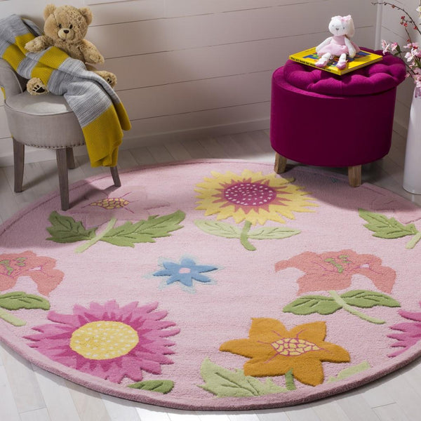 Safavieh Sfk371 Hand Tufted 80% Wool and 20% Cotton Rug SFK371A-3