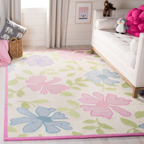 Safavieh Sfk376 Hand Tufted 80% Wool and 20% Cotton Rug SFK376A-3
