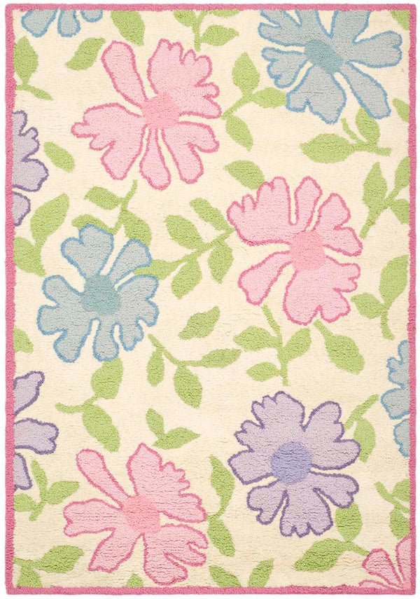 Safavieh Sfk376 Hand Tufted 80% Wool and 20% Cotton Rug SFK376A-3