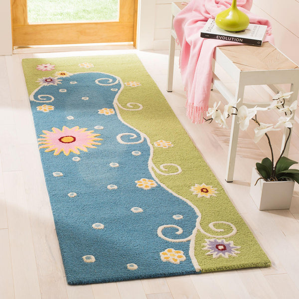 Safavieh Sfk383 Hand Tufted 80% Wool and 20% Cotton Rug SFK383A-3