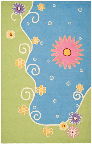 Safavieh Sfk383 Hand Tufted 80% Wool and 20% Cotton Rug SFK383A-3