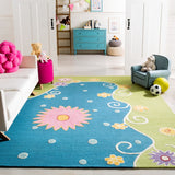 Safavieh Sfk383 Hand Tufted 80% Wool and 20% Cotton Rug SFK383A-3