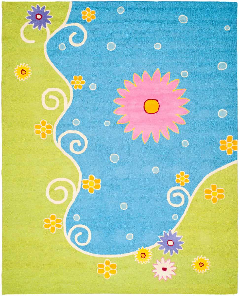 Safavieh Sfk383 Hand Tufted 80% Wool and 20% Cotton Rug SFK383A-3