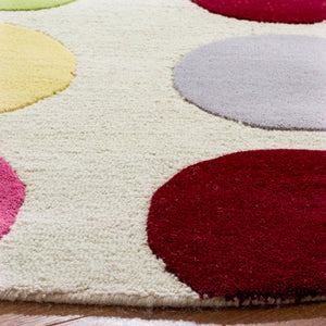 Safavieh Sfk386 Hand Tufted 80% Wool and 20% Cotton Rug SFK386A-3