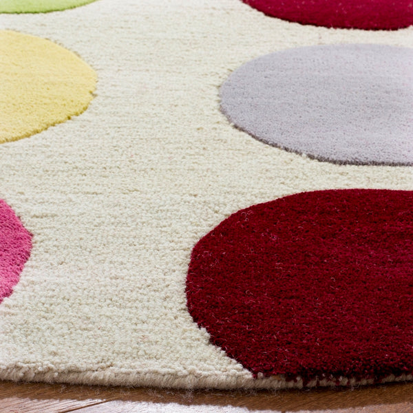 Safavieh Sfk386 Hand Tufted 80% Wool and 20% Cotton Rug SFK386A-3
