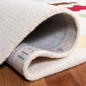 Safavieh Sfk389 Hand Tufted 80% Wool and 20% Cotton Rug SFK389A-3