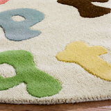 Safavieh Sfk389 Hand Tufted 80% Wool and 20% Cotton Rug SFK389A-3