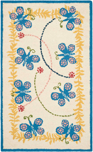 Safavieh Sfk390 Hand Tufted 80% Wool and 20% Cotton Rug SFK390A-3