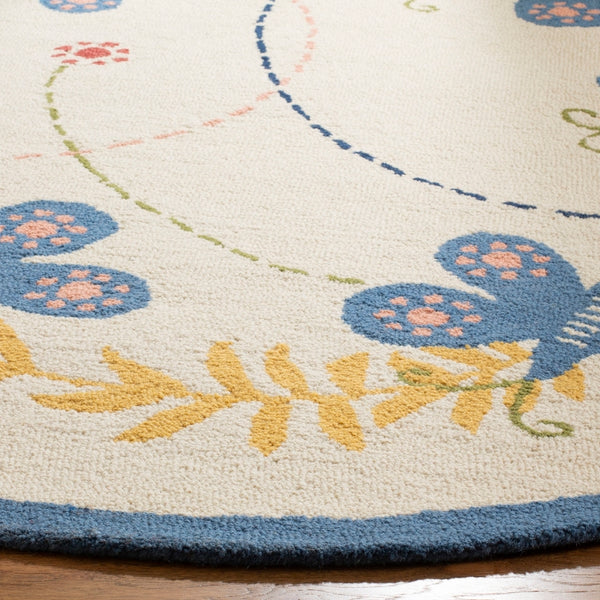 Safavieh Sfk390 Hand Tufted 80% Wool and 20% Cotton Rug SFK390A-3