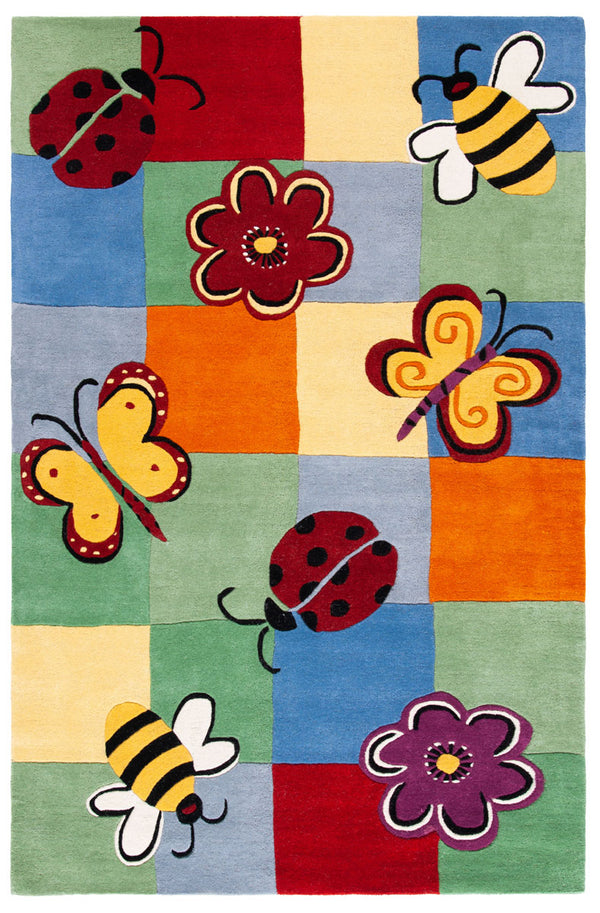 Safavieh Sfk753 Hand Tufted Indian Wool Rug SFK753A-3