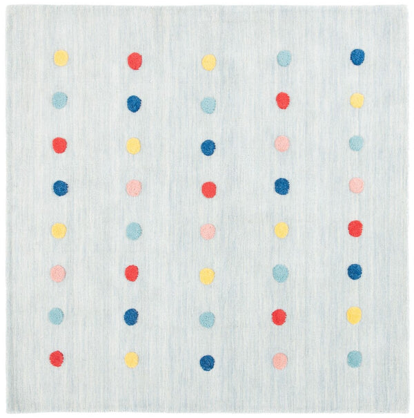 Safavieh Kids 803 Kids Hand Loomed 70% Wool, 10% Cotton, 20% Latex Rug Grey