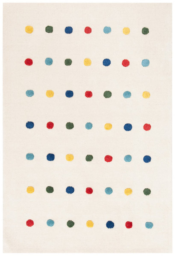 Safavieh Kids 804 Kids Hand Loomed 70% Wool, 10% Cotton, 20% Latex Rug Ivory