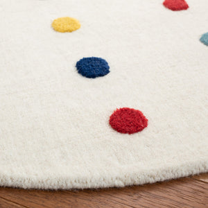 Safavieh Safavieh Kids 804 Hand Loomed 70% Wool/20% Latex/10% Cotton Kids Rug SFK804A-8SQ