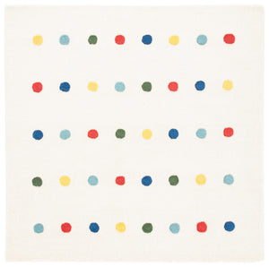 Safavieh Safavieh Kids 804 Hand Loomed 70% Wool/20% Latex/10% Cotton Kids Rug SFK804A-8SQ