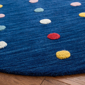 Safavieh Safavieh Kids 804 Hand Loomed 70% Wool/20% Latex/10% Cotton Kids Rug SFK804N-9