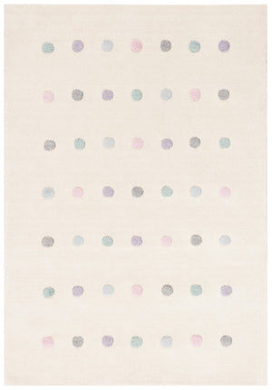 Safavieh Kids 805 Kids Hand Loomed 70% Wool, 10% Cotton, 20% Latex Rug Ivory