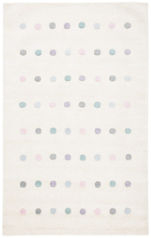 Safavieh Kids 805 Kids Hand Loomed 70% Wool, 10% Cotton, 20% Latex Rug Ivory