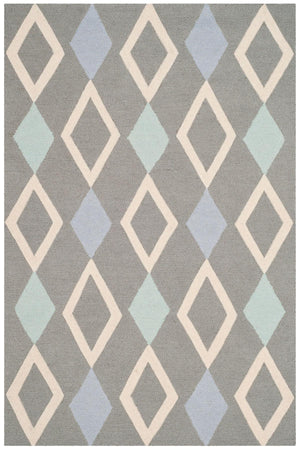 Safavieh Safavieh Kids 902 Diamonds Hand Tufted Wool Rug SFK902B-3