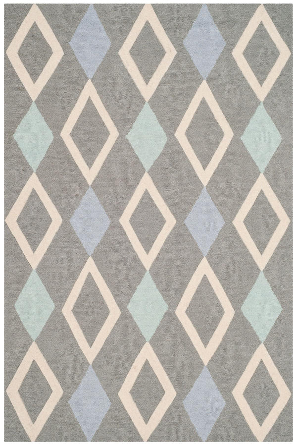 Safavieh Safavieh Kids 902 Diamonds Hand Tufted Wool Rug SFK902B-3
