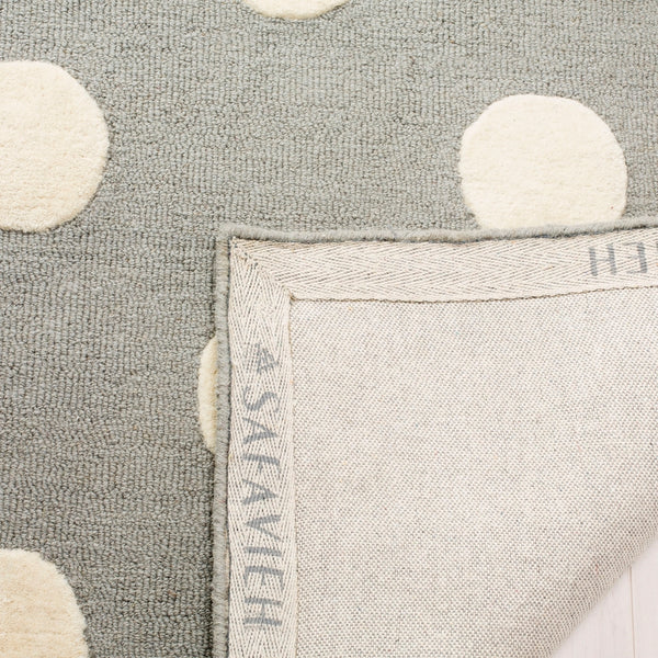 Safavieh Safavieh Kids 904 Polka Dots Hand Tufted Wool Rug SFK904C-3