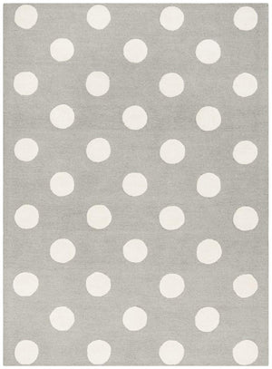 Safavieh Safavieh Kids 904 Polka Dots Hand Tufted Wool Rug SFK904C-3