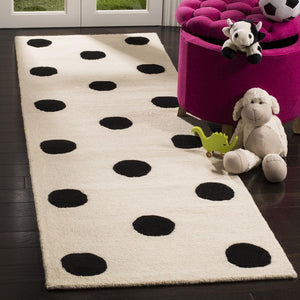 Safavieh Safavieh Kids 904 Polka Dots Hand Tufted Wool Rug SFK904D-3
