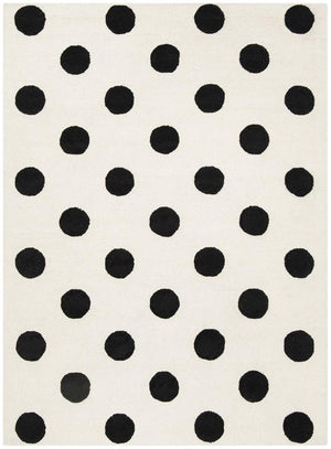 Safavieh Safavieh Kids 904 Polka Dots Hand Tufted Wool Rug SFK904D-3