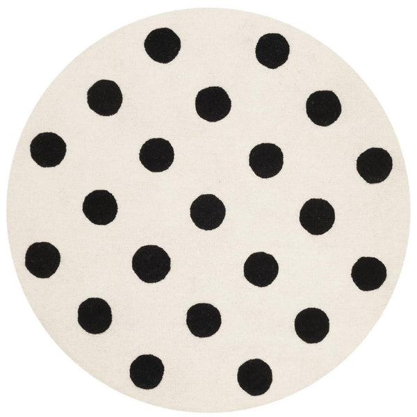 Safavieh Safavieh Kids 904 Polka Dots Hand Tufted Wool Rug SFK904D-3
