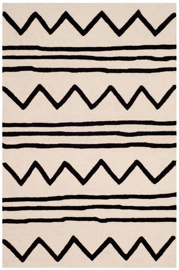Safavieh Safavieh Kids 907 Zigzag Hand Tufted Wool Rug SFK907D-3
