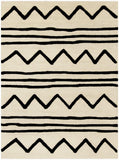 Safavieh Kids 907 Zigzag Hand Tufted Wool Rug