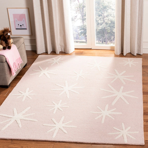 Safavieh Safavieh Kids 908 Starbursts Hand Tufted Wool Rug SFK908P-3
