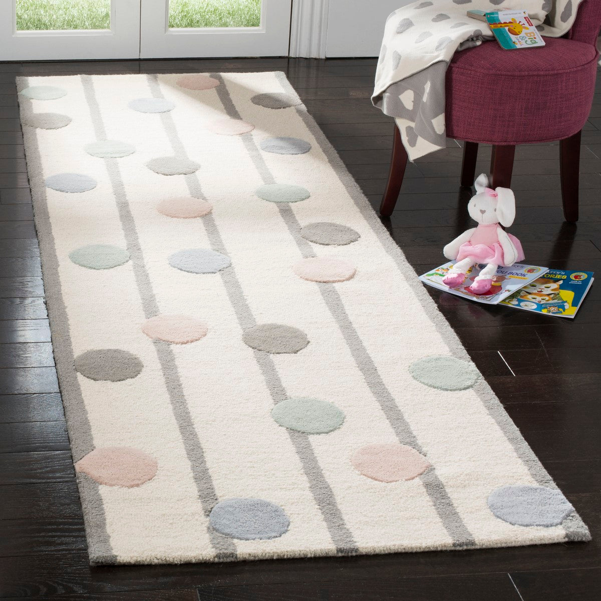 Kids Rugs Riyadh Kids Hand Tufted Rug in Soft 100% Wool Pile – Perfect for Playrooms an