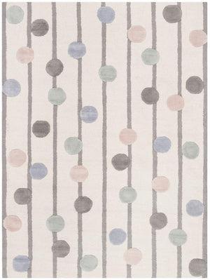 Safavieh Safavieh Kids 909 Confetti Hand Tufted Wool Rug SFK909A-3