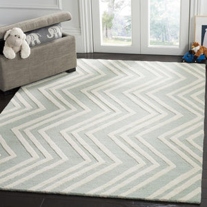 Safavieh Safavieh Kids 910 Wave Hand Tufted Wool Rug SFK910M-3
