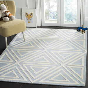 Safavieh Safavieh Kids 912 Triangles Hand Tufted Wool Rug SFK912E-3