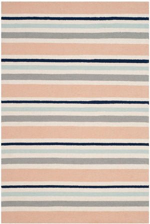 Safavieh Safavieh Kids 916 Multi Stripe Hand Tufted Wool Rug SFK916A-3