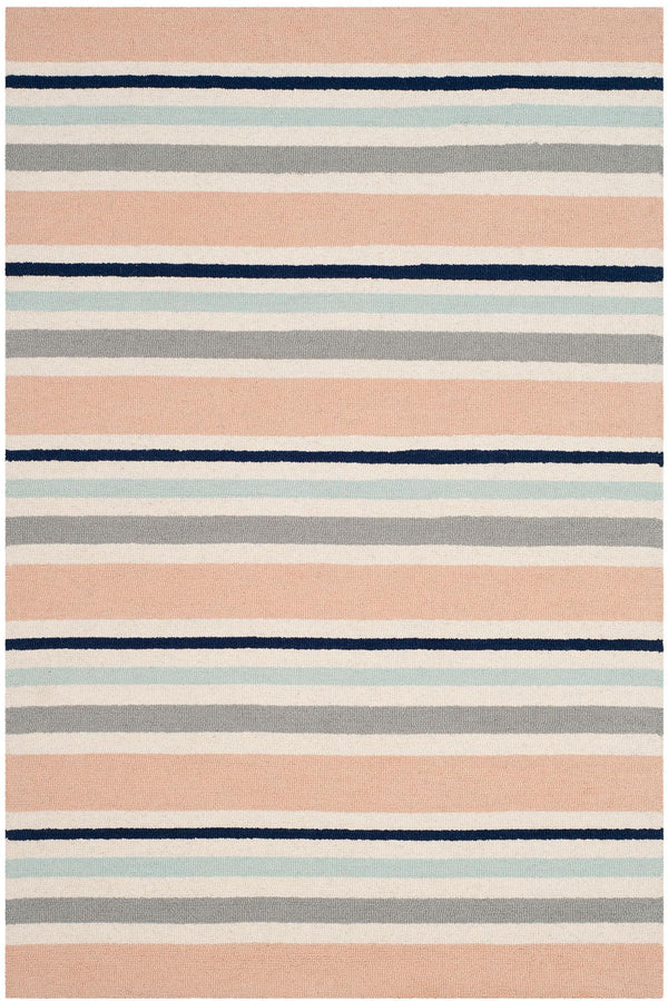 Safavieh Safavieh Kids 916 Multi Stripe Hand Tufted Wool Rug SFK916A-3