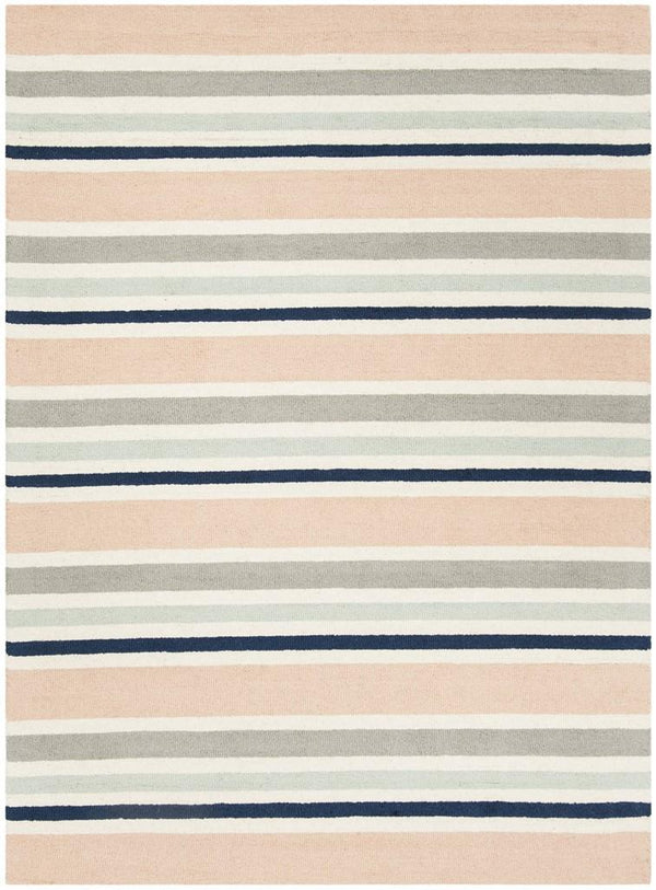Safavieh Safavieh Kids 916 Multi Stripe Hand Tufted Wool Rug SFK916A-3