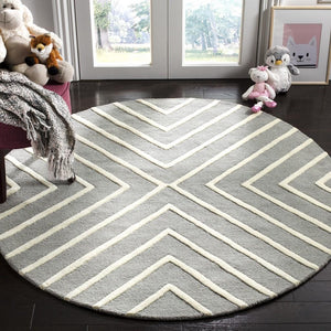 Safavieh Safavieh Kids 920 X Pattern Hand Tufted Wool Rug SFK920C-3