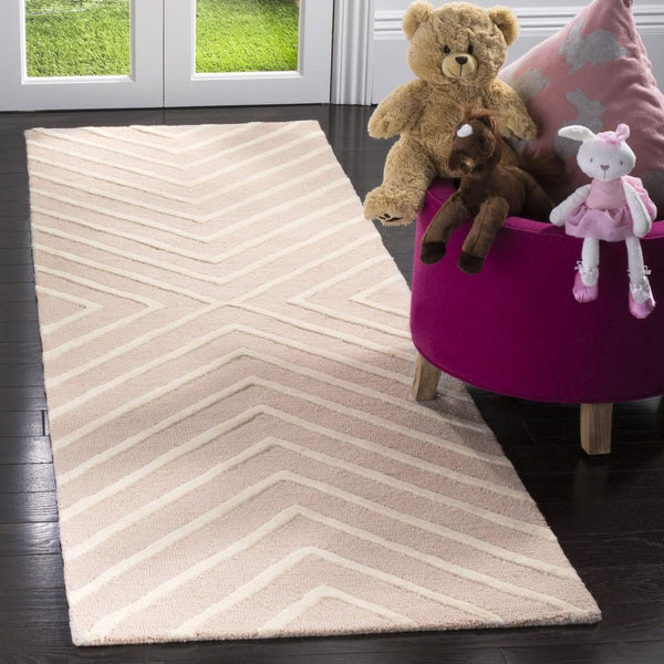 Safavieh Safavieh Kids 920 X Pattern Hand Tufted Wool Rug SFK920P-28