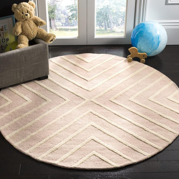 Safavieh Safavieh Kids 920 X Pattern Hand Tufted Wool Rug SFK920P-28