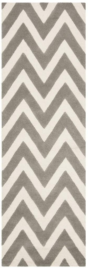 Safavieh Safavieh Kids 921 Basic Chevr Hand Tufted Wool Rug SFK921C-3