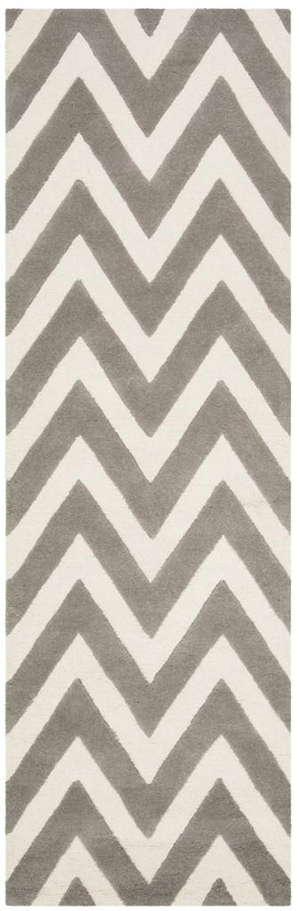 Safavieh Safavieh Kids 921 Basic Chevr Hand Tufted Wool Rug SFK921C-3