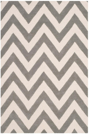 Safavieh Safavieh Kids 921 Basic Chevr Hand Tufted Wool Rug SFK921C-3