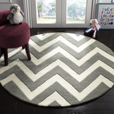 Safavieh Safavieh Kids 921 Basic Chevr Hand Tufted Wool Rug SFK921C-3