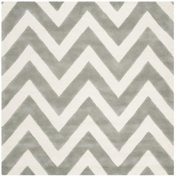 Safavieh Safavieh Kids 921 Basic Chevr Hand Tufted Wool Rug SFK921C-3